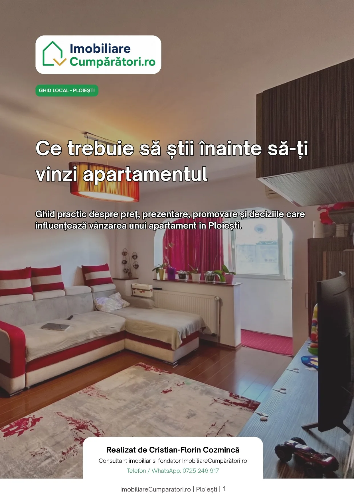 Coperta ghidului: Ce trebuie să știi înainte să-ți vinzi apartamentul — Ploiești